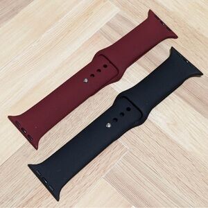 Set of two Apple Watch sport bands